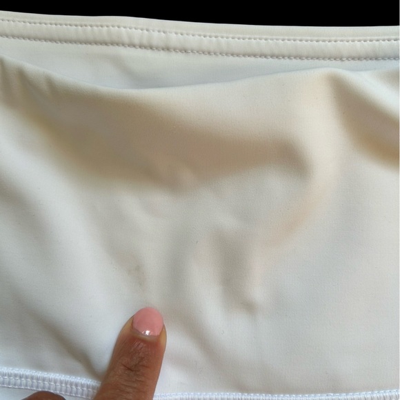 New With Tags 90degree by Reflex Capri Compression White Leggings Size M - Picture 8 of 10